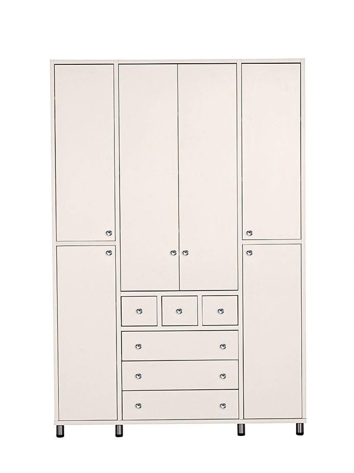 ארון ילדים מיכל 4 דלתות | צבע שמנת